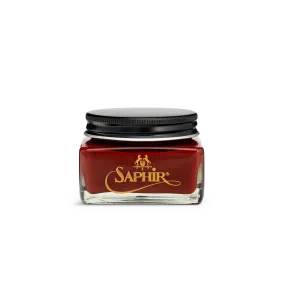 09 Mahogany - Saphir Médaille d'Or Pommadier Cream Shoe Polish 75ml