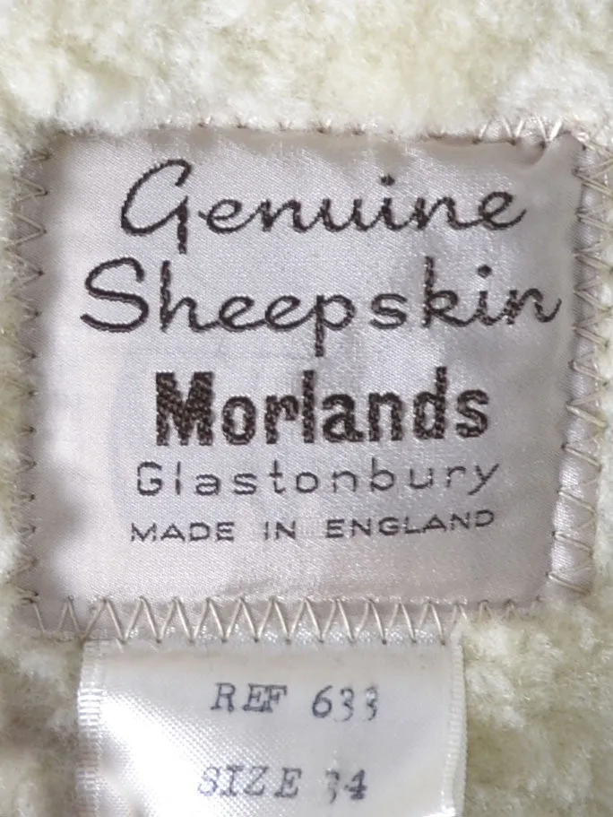 1950s Morlands England Vintage Sheepskin Coat