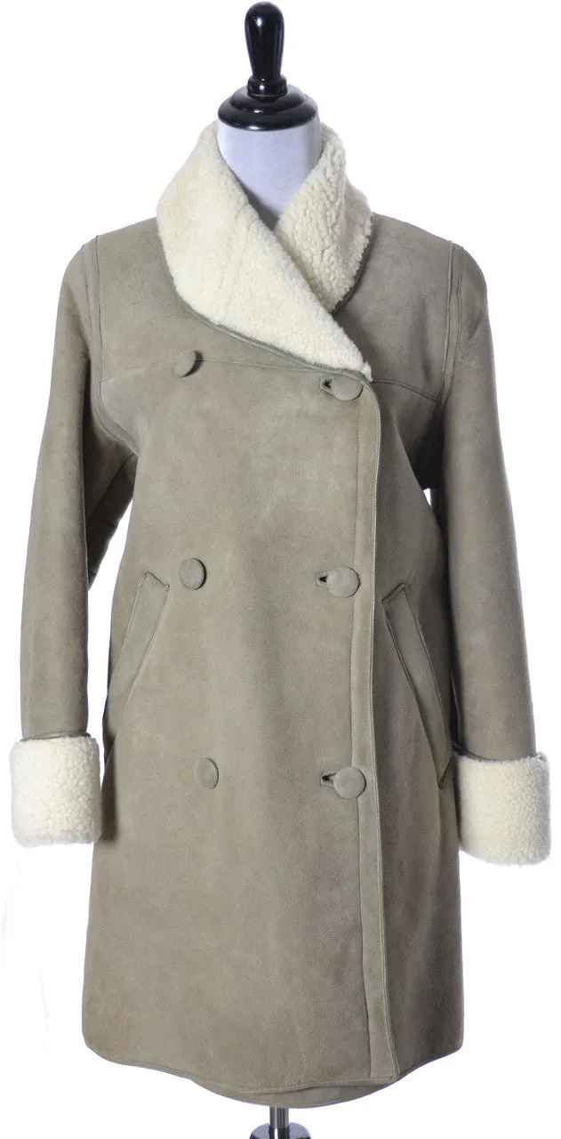 1950s Morlands England Vintage Sheepskin Coat