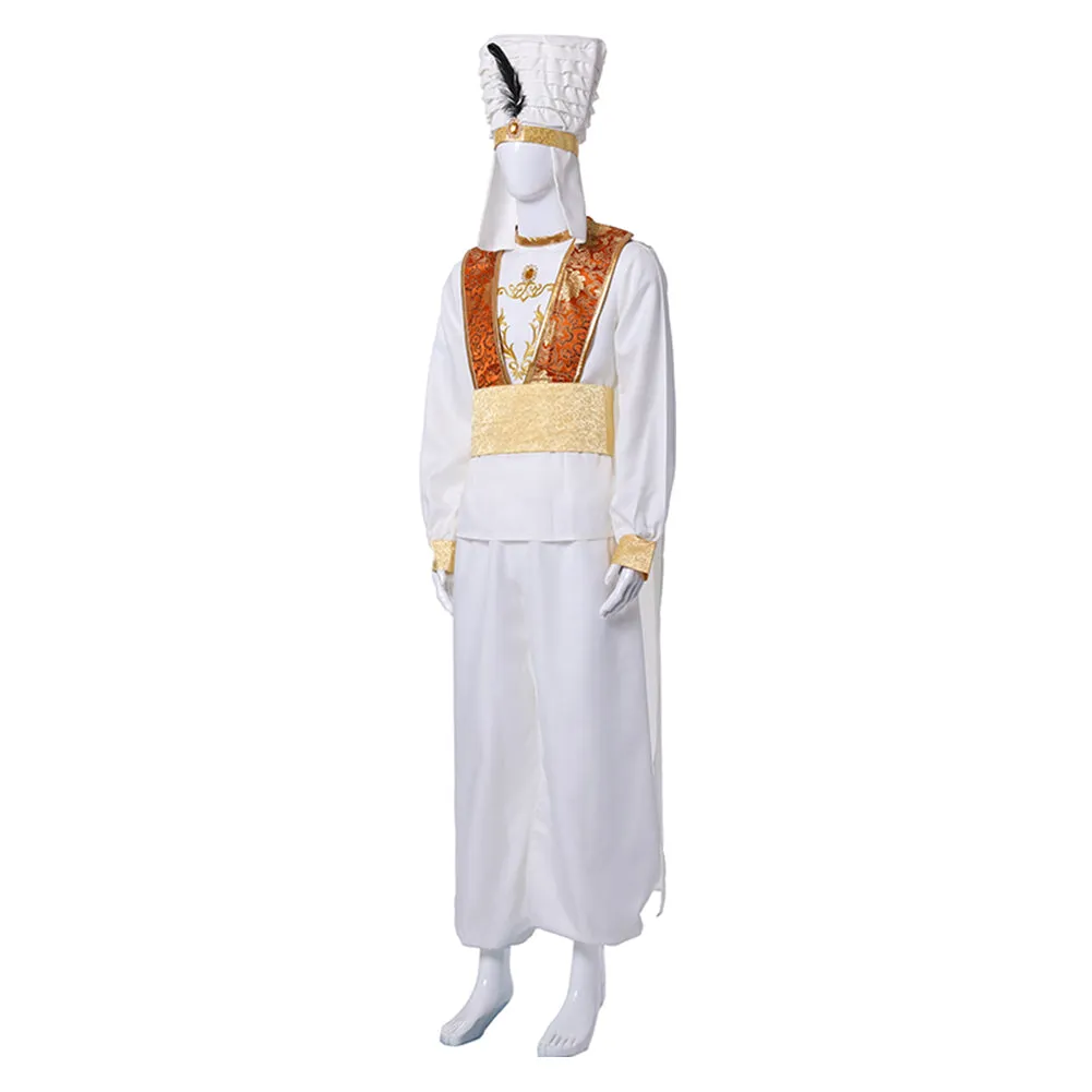 2019 Prince Ali Outfits Halloween Carnival Suit Cosplay Costume