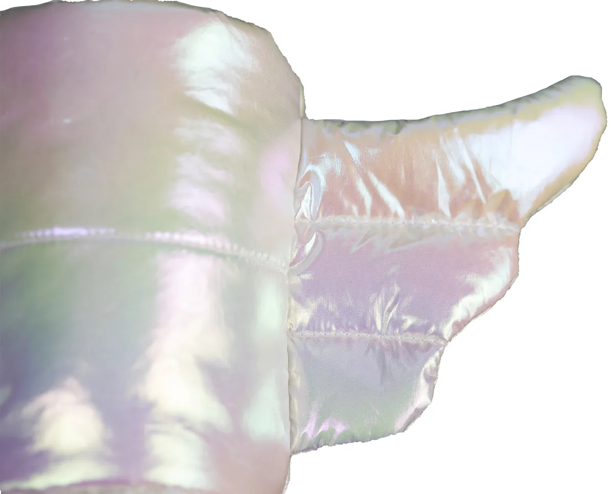 7 A.M. Enfant KIDS Warmmuffs - Wings - Iridescent (2T-4T)