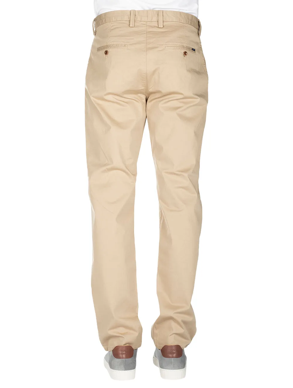 Allister Regular Fit Twill Chinos Dark Khaki