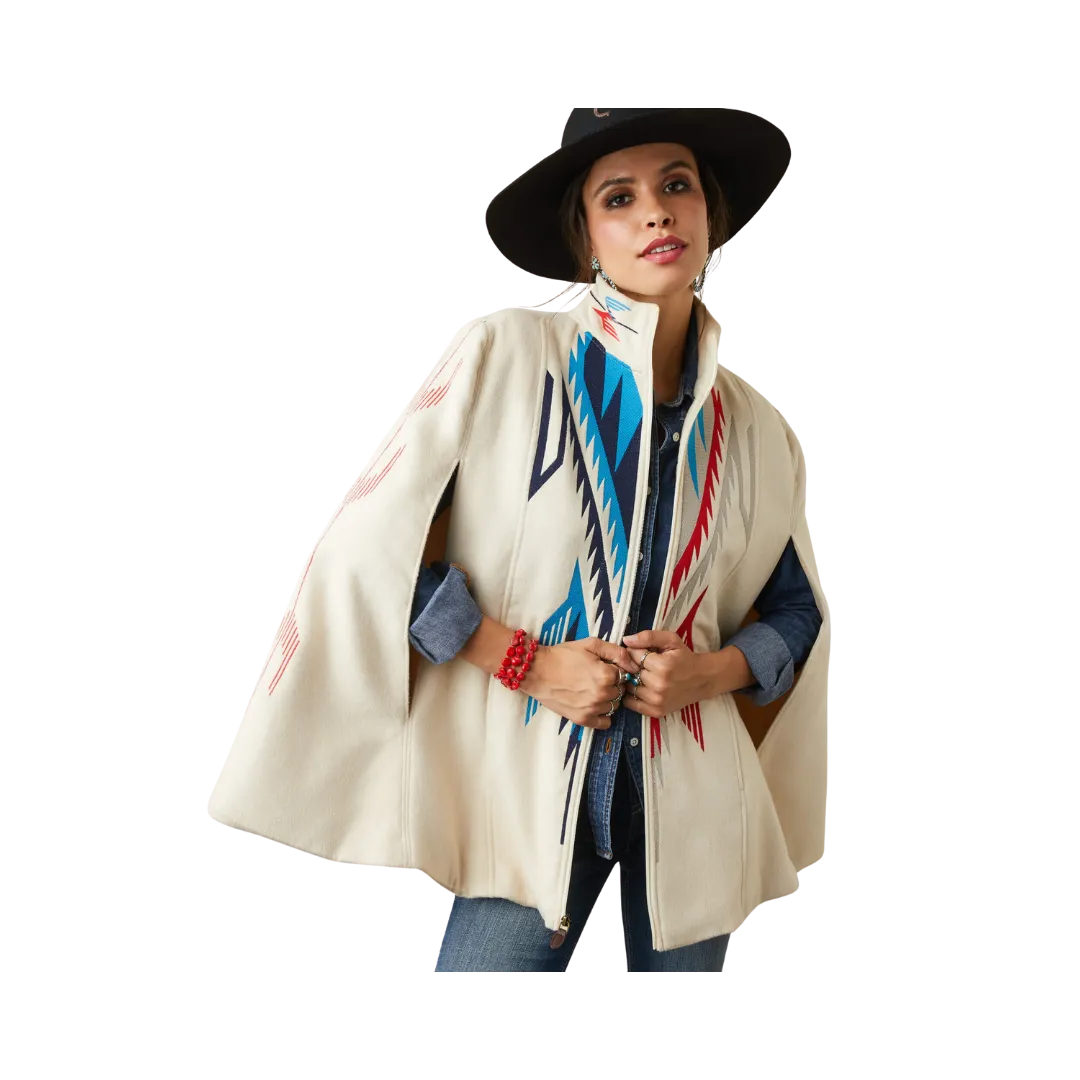 Ariat Women's Cape Chimayo Buttercream Coat