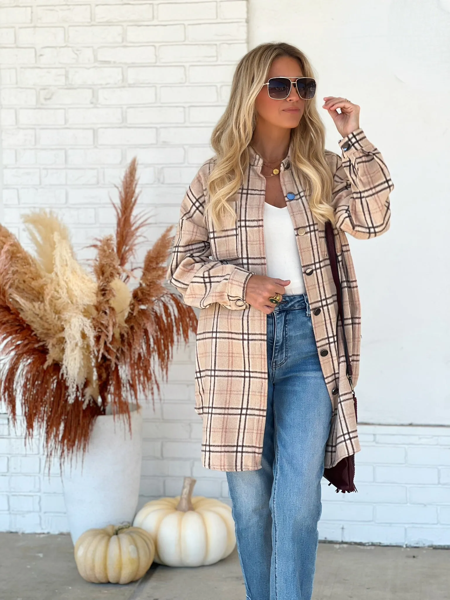 Baldwin Plaid Shacket