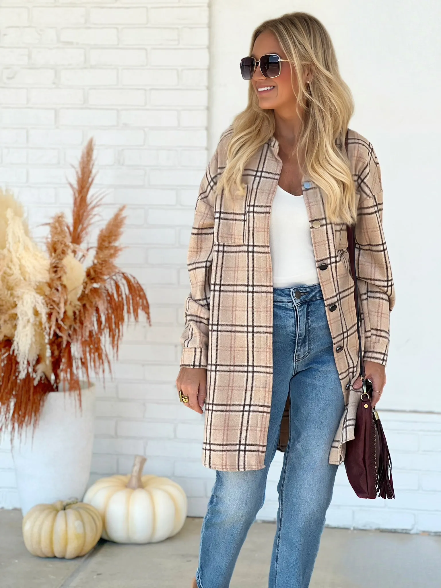 Baldwin Plaid Shacket