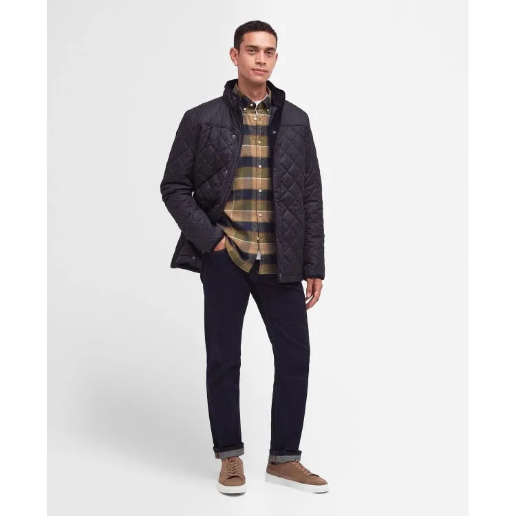 Barbour Brendon Quilt Jacket - Navy