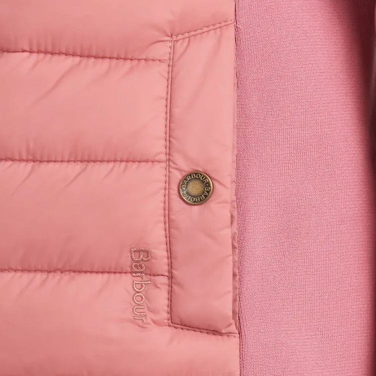 Barbour Ladies Ashridge Quilt Jacket - Dusty Rose