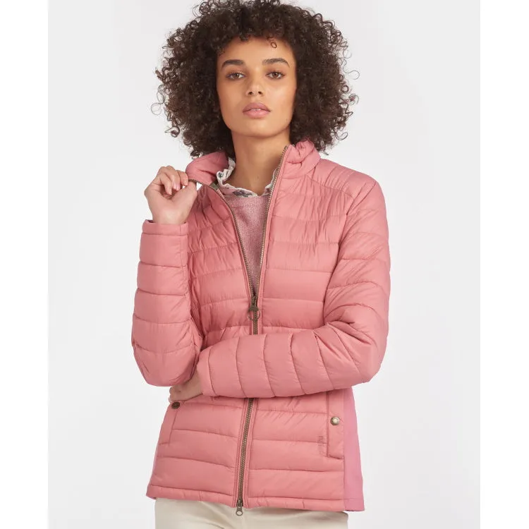 Barbour Ladies Ashridge Quilt Jacket - Dusty Rose