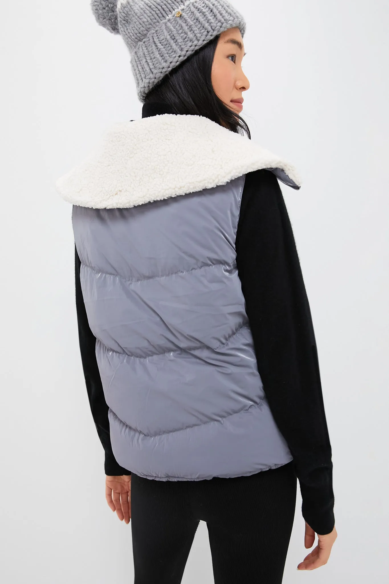 Blue Wind Sherpa-Lined Brock Puffer Gilet