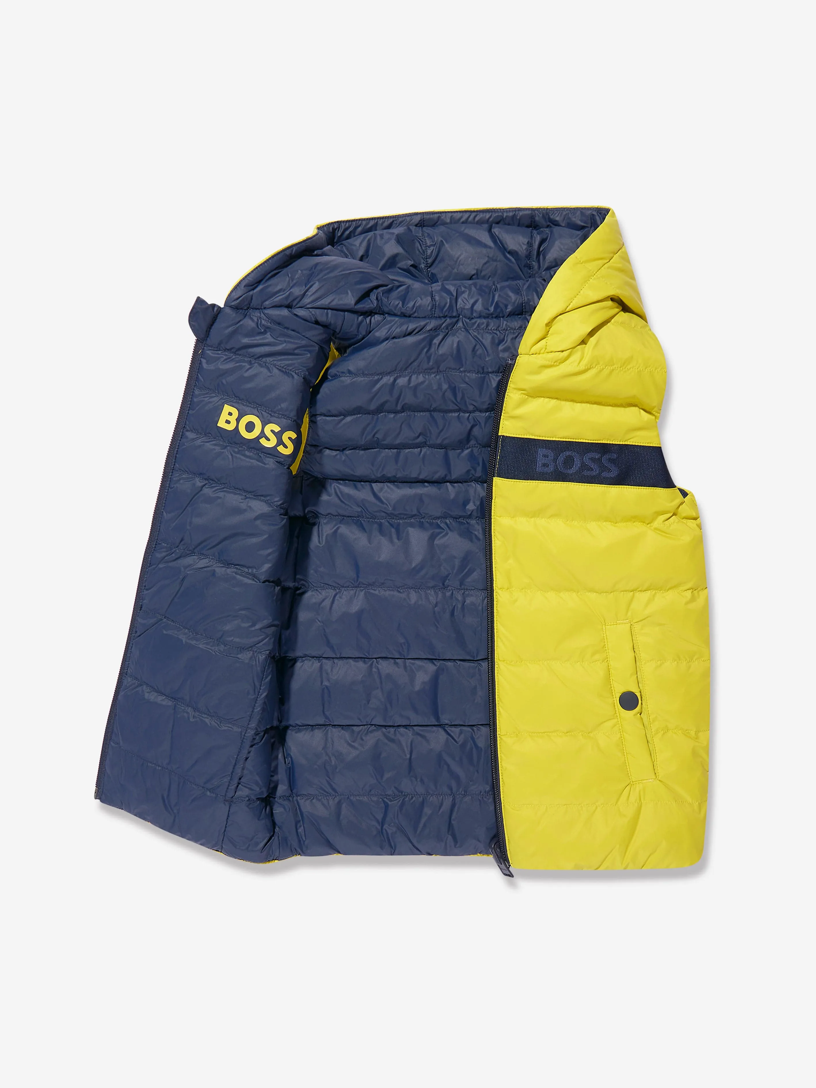 BOSS Boys Down Padded Gilet