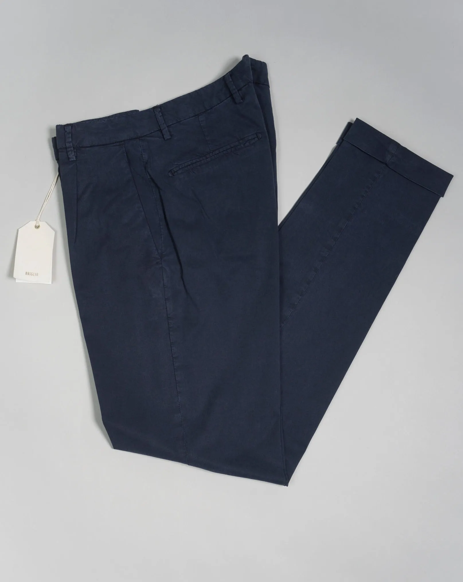 Briglia Garment Dyed Chinos / Navy