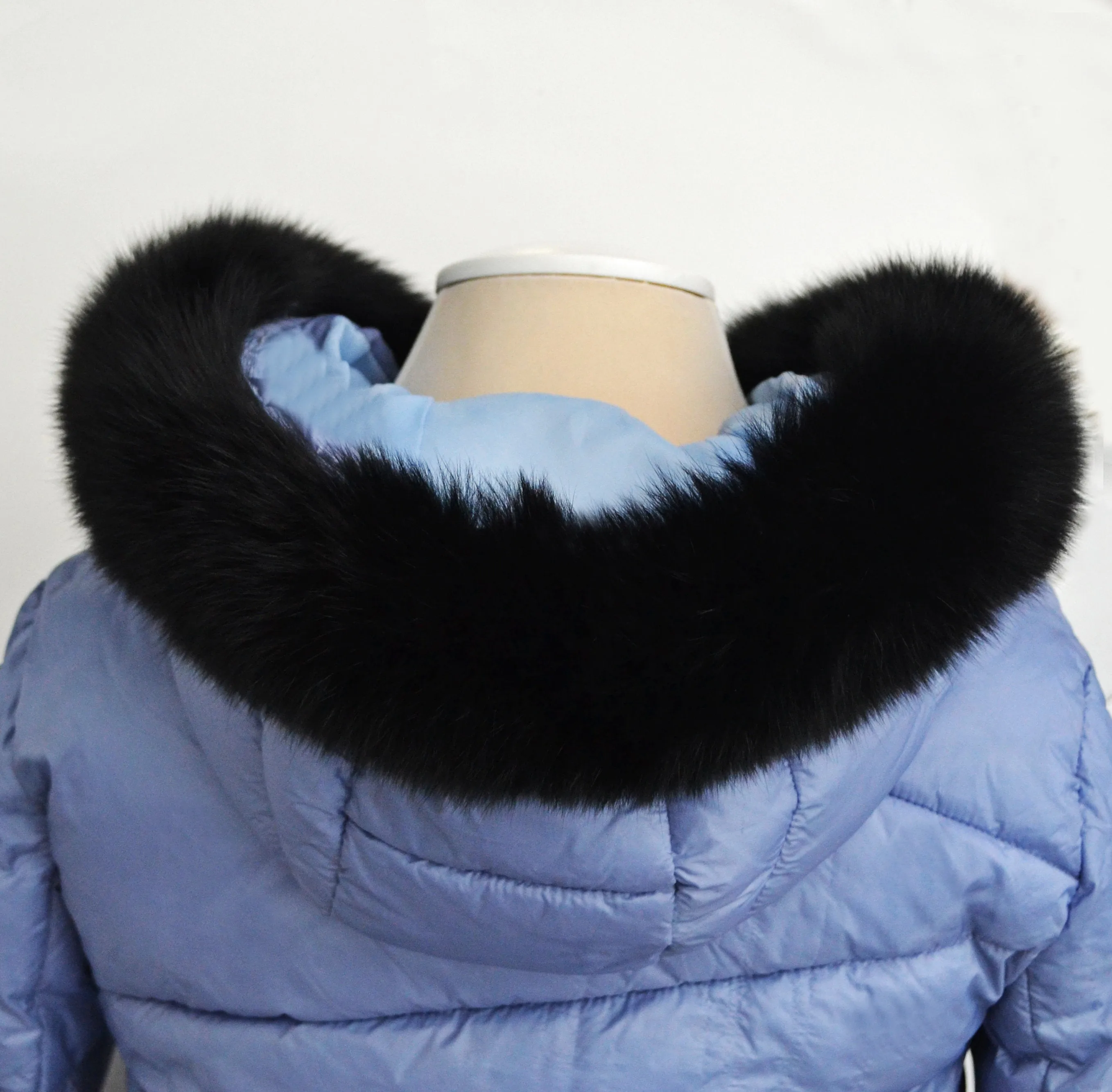 BY ORDER, 12 cm WIDTH, Finnish Fox Fur Trim Hood, Fur collar trim, Fox Fur Collar, Fur Scarf, Fur Ruff, Fox Fur Hood, Fox Fur, Fur stripe