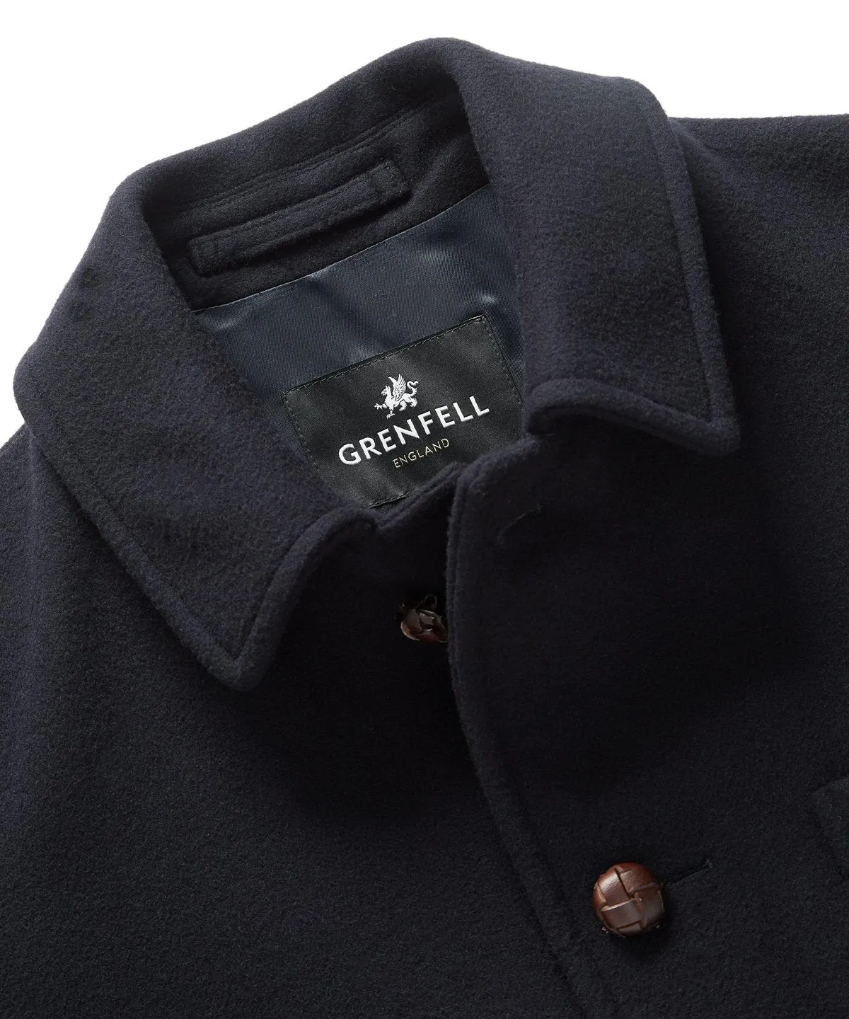 Caledonian in Merino Wool Navy