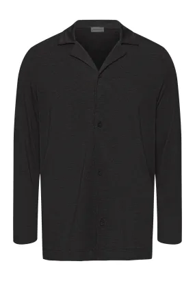 Casuals Notch Collar Button Front Shirt | Caviar 75991-996