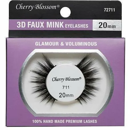 Cherry Blossom: 3D Faux Mink Eyelashes 20mm