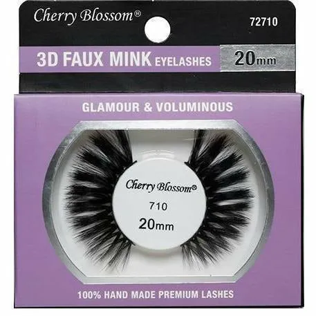 Cherry Blossom: 3D Faux Mink Eyelashes 20mm