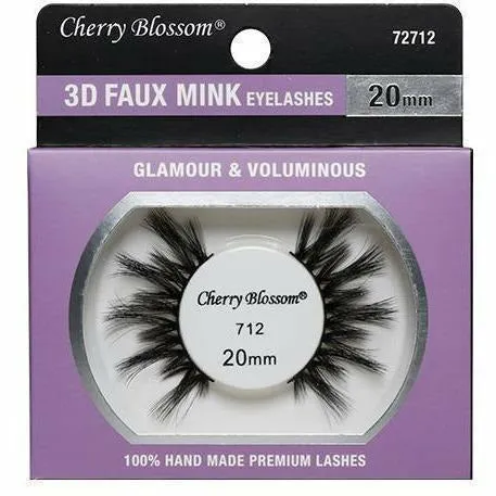 Cherry Blossom: 3D Faux Mink Eyelashes 20mm