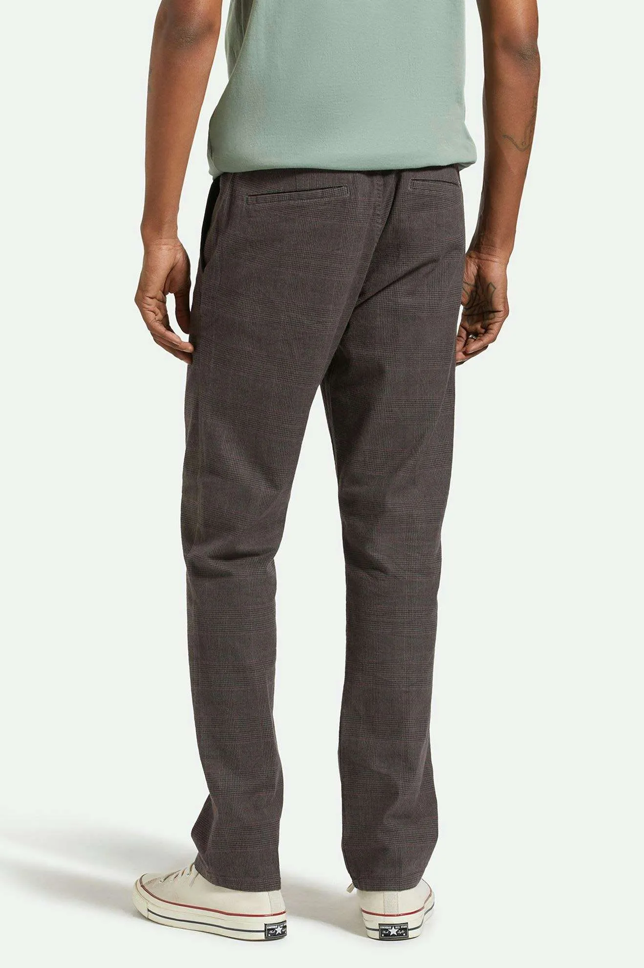 Choice Chino Regular Pant - Black Houndstooth