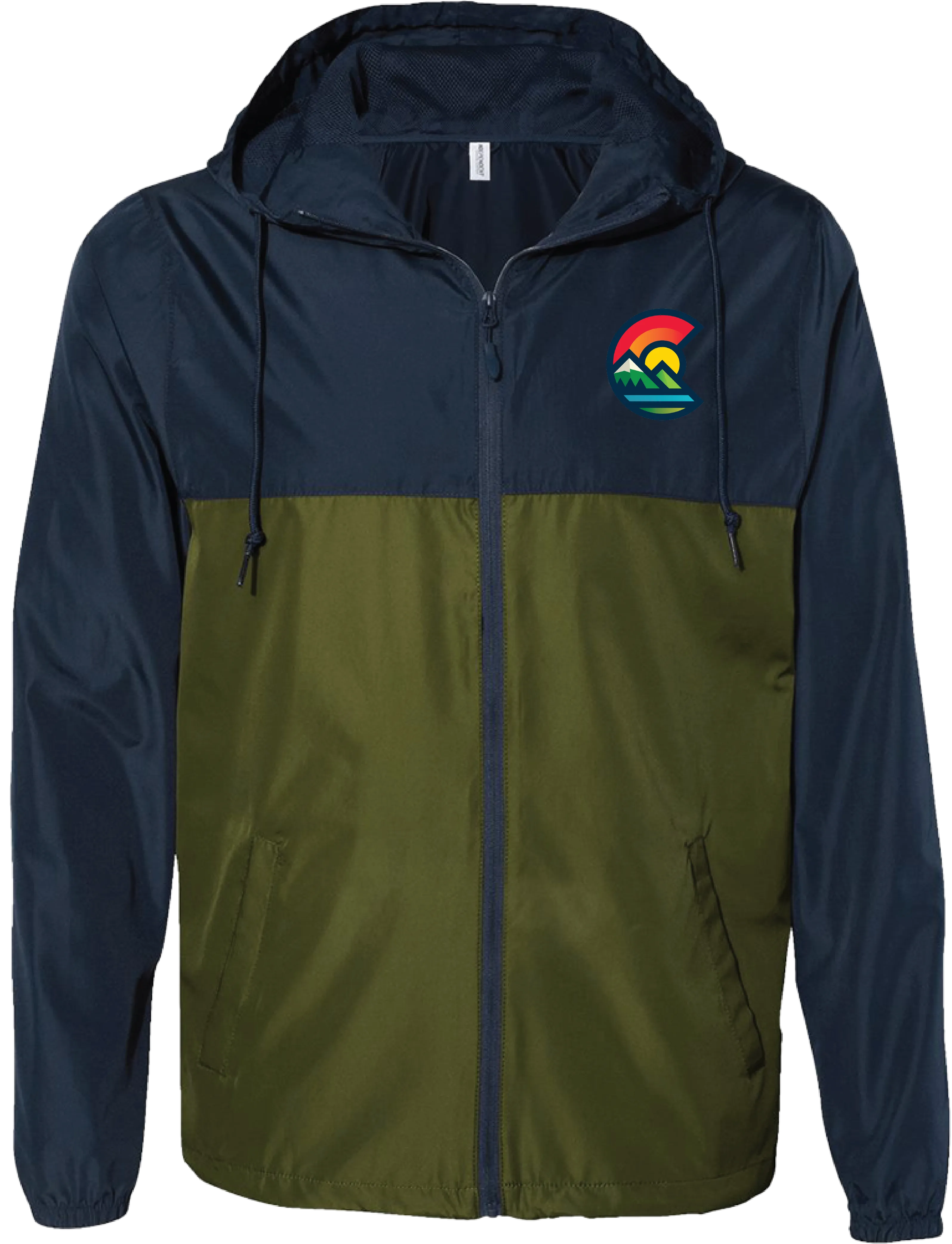 Colorful C Rain Jacket