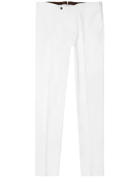 Cotton Chino Trouser White