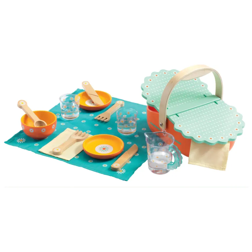 Djeco My Picnic Play Dining Set