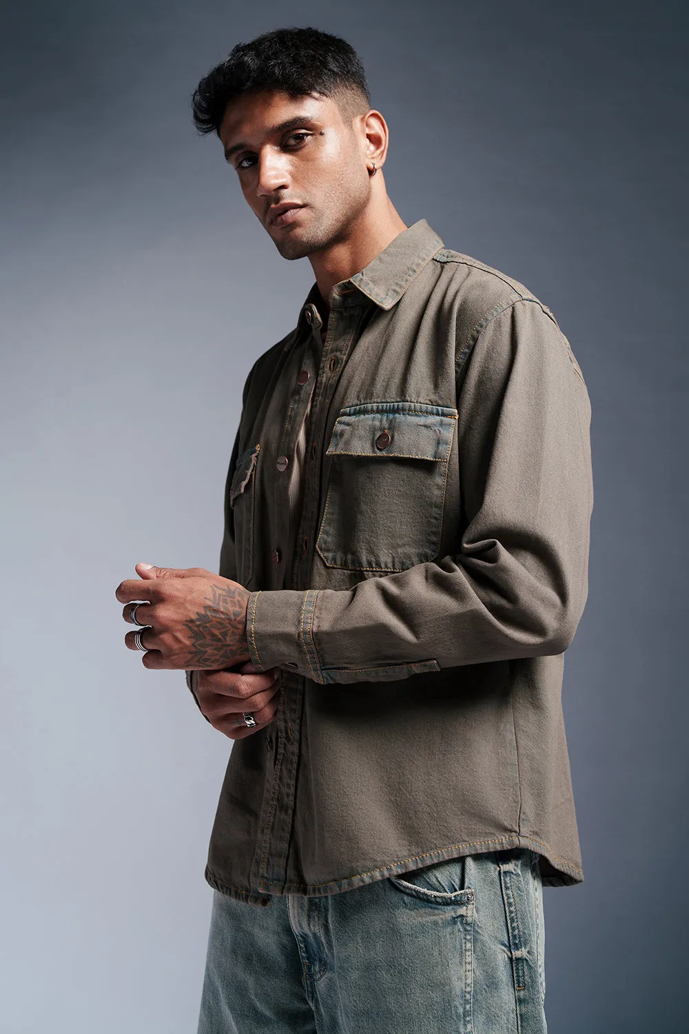 Dusty Trail Men's Denim Jacket