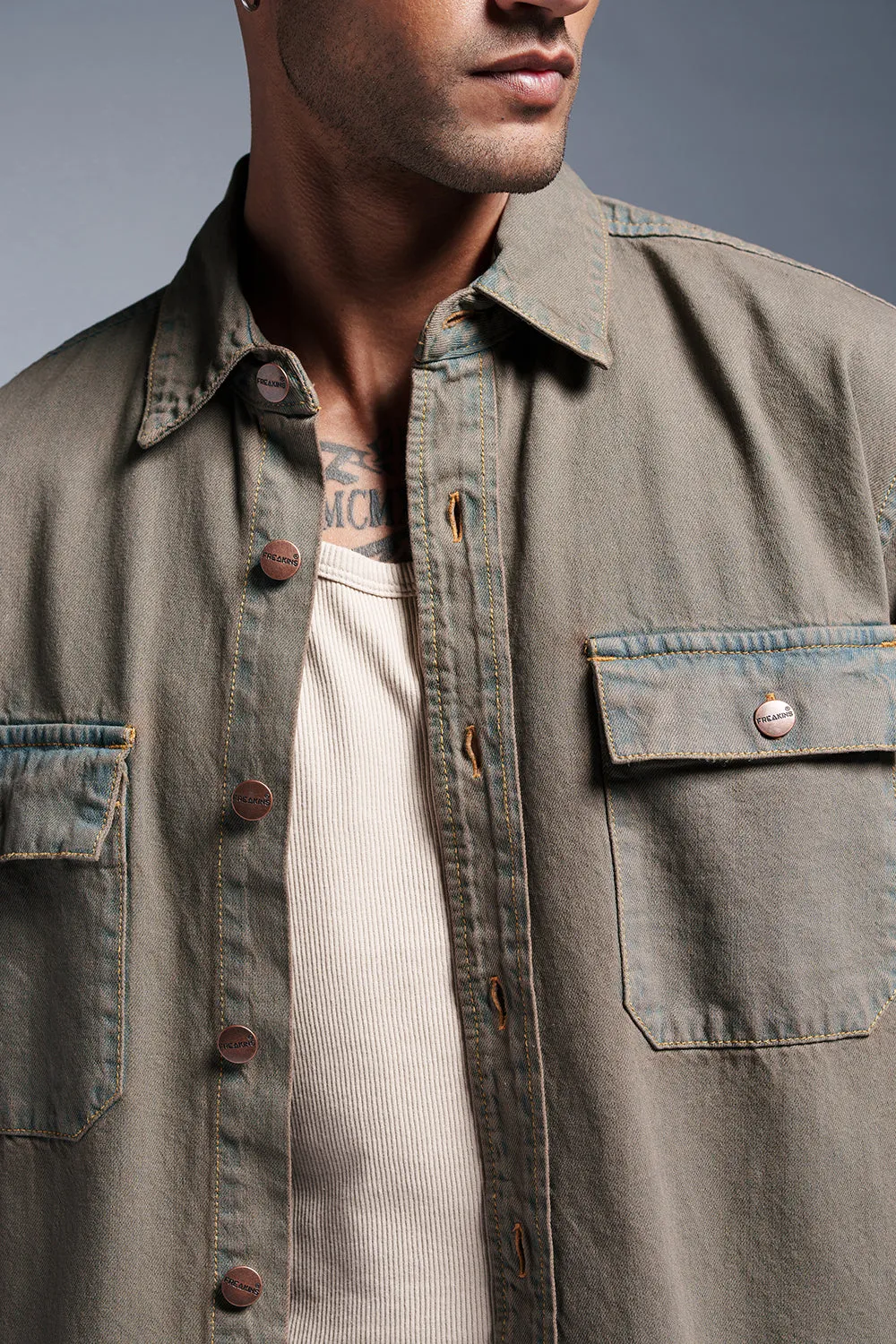 Dusty Trail Men's Denim Jacket