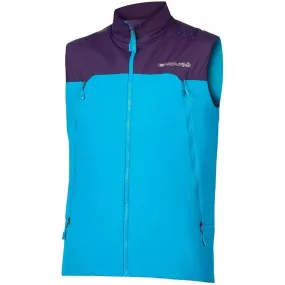 Endura MT500 Freezing Point Mens Cycling Gilet - Blue