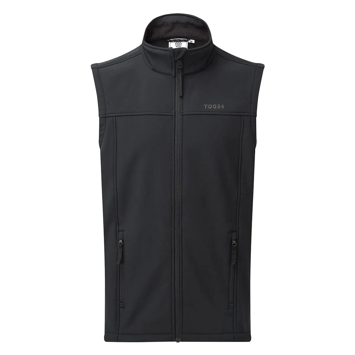 Feizor Mens Shower Resistant Softshell Gilet - Black