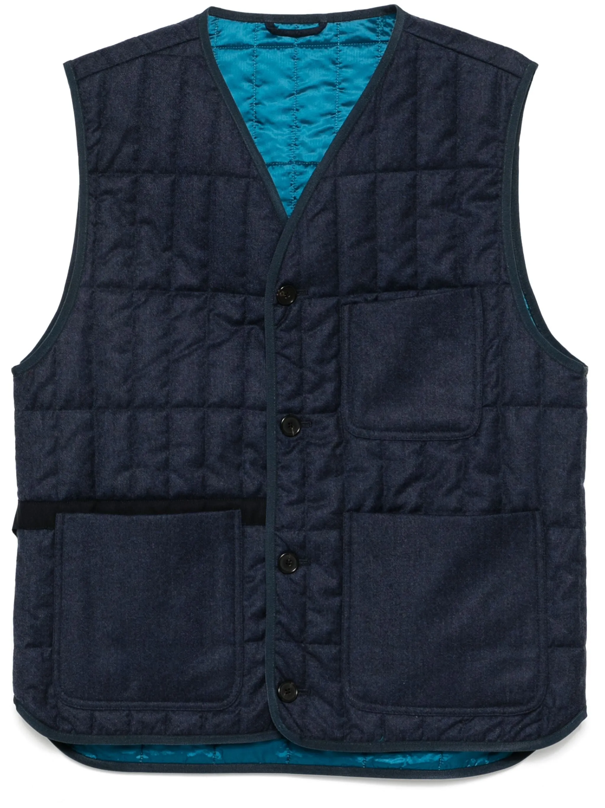 Flannel Quilted Gilet