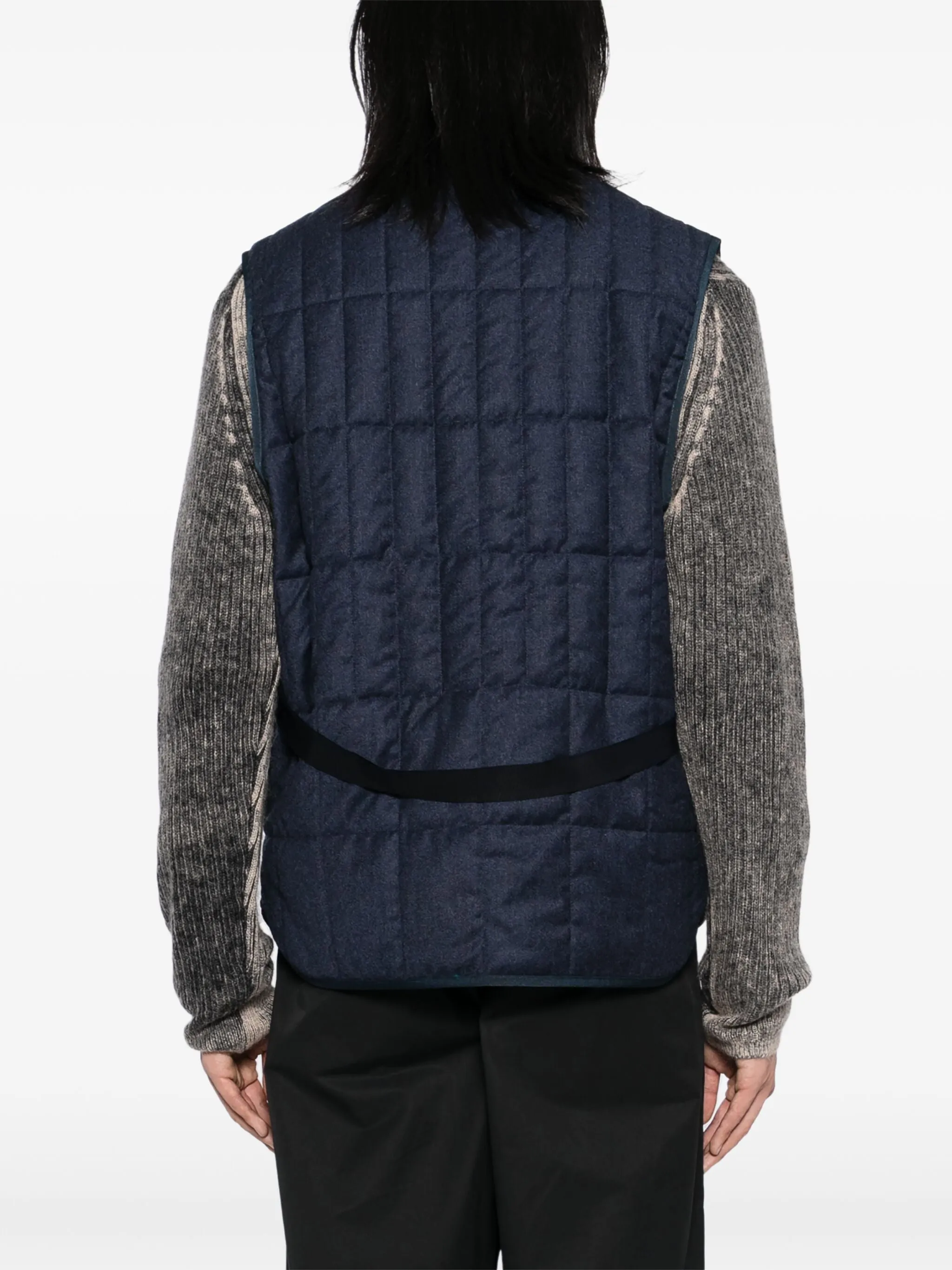 Flannel Quilted Gilet