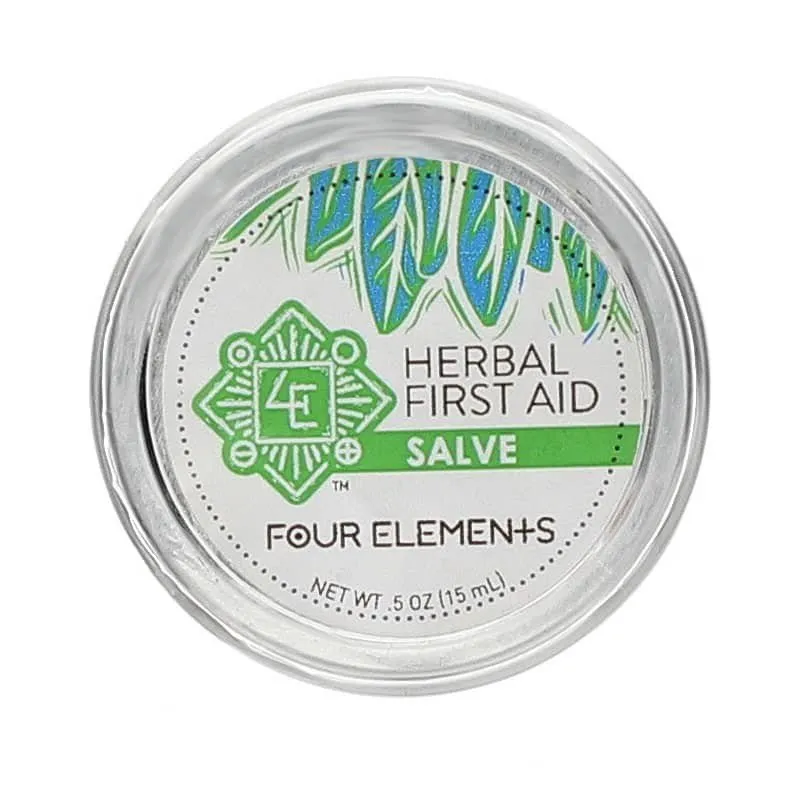 Four Elements Organic Herbals Herbal First Aid Salve 1 oz Cream