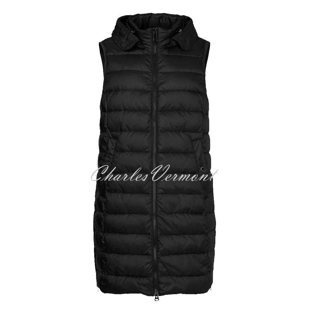 Frandsen Padded Longline Gilet - Style 333-321-90 (Black)