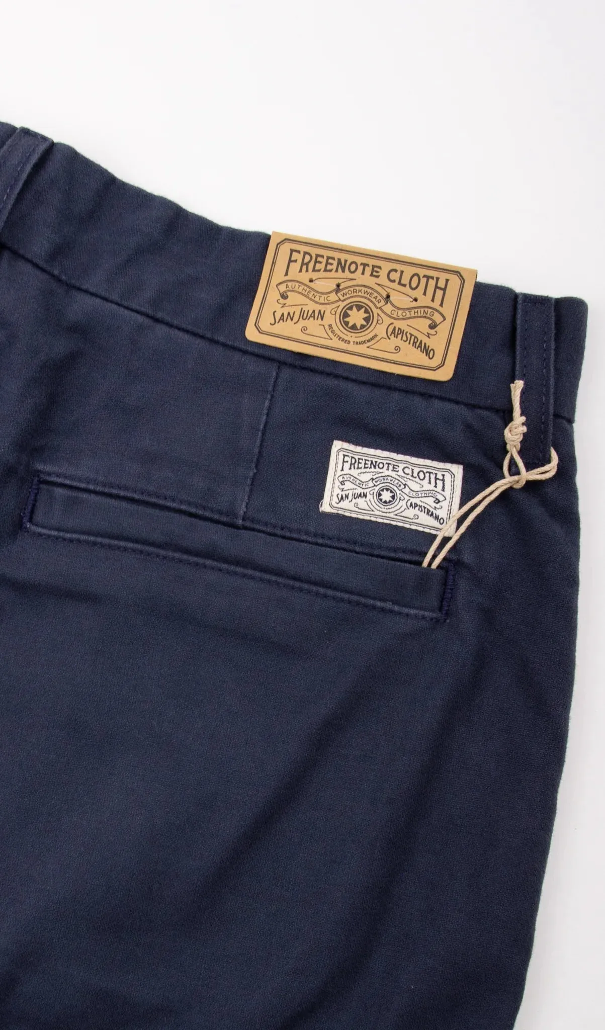 Freenote Cloth Workers Chino Slim Fit - Navy