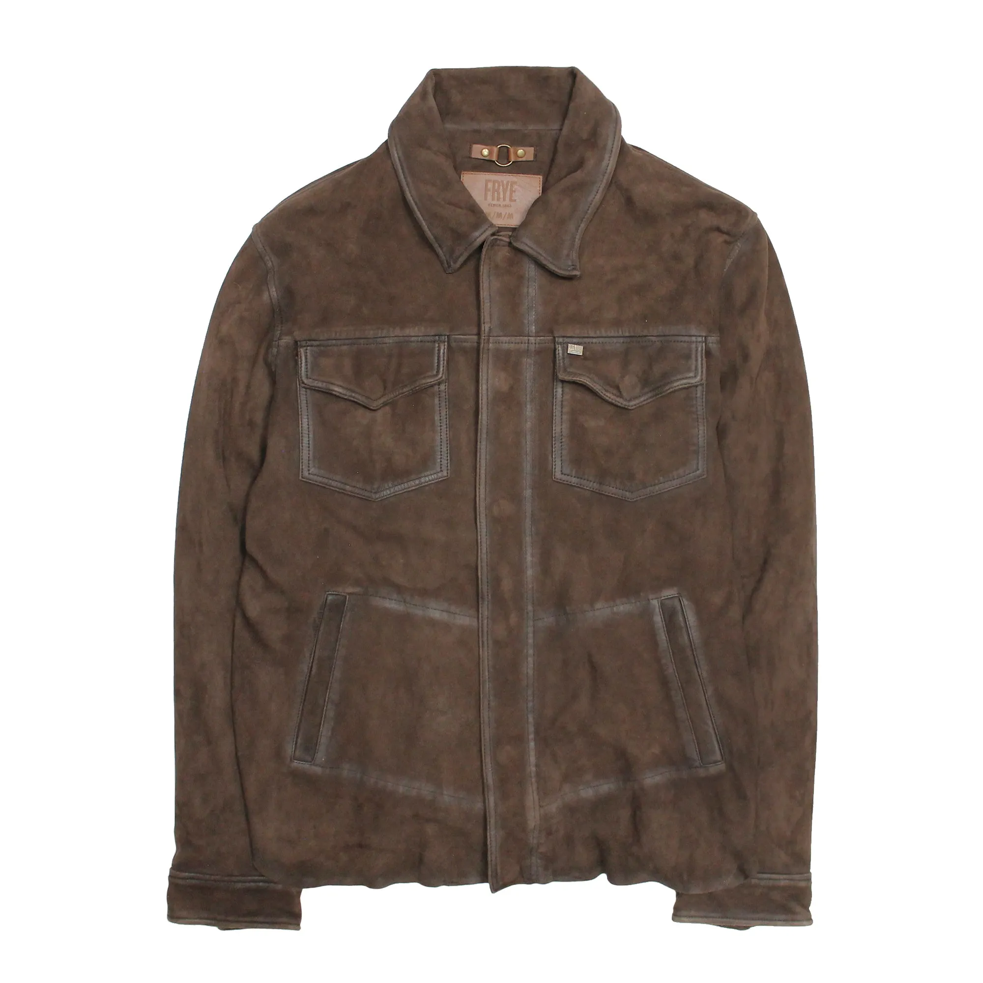 Frye Dark Brown Shacket