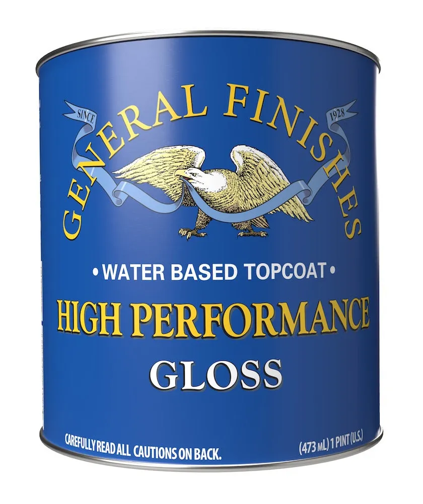 General Finishes Water Based Clear High Performance Poly Top Coat