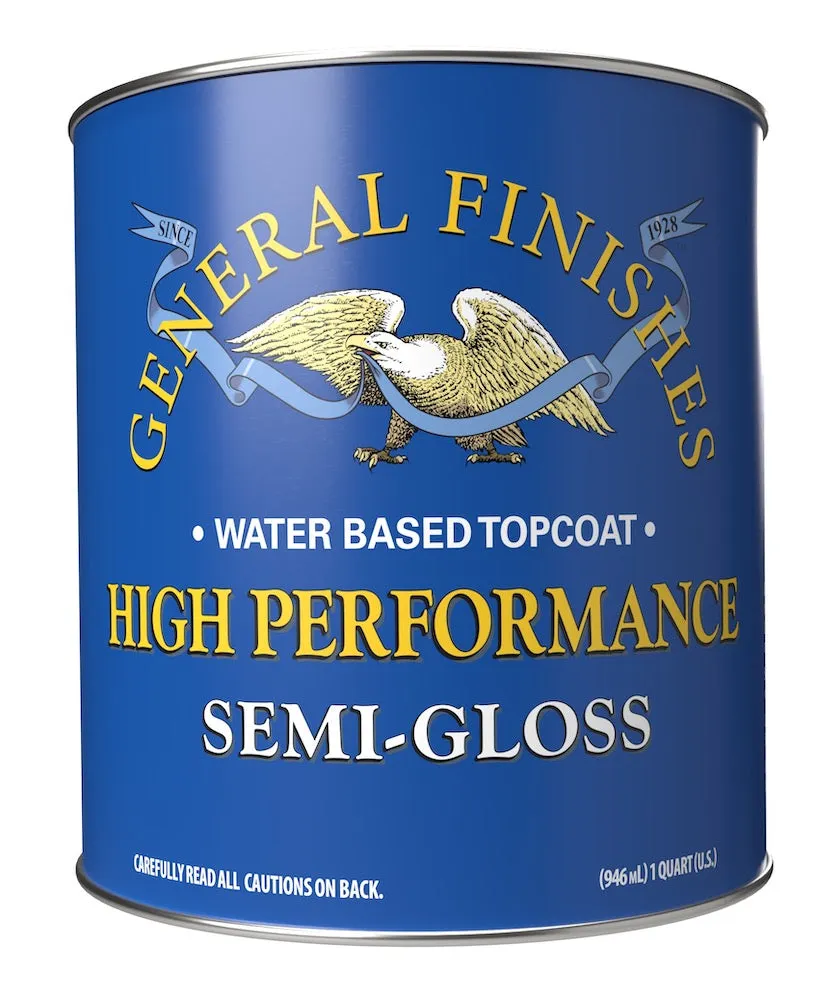 General Finishes Water Based Clear High Performance Poly Top Coat