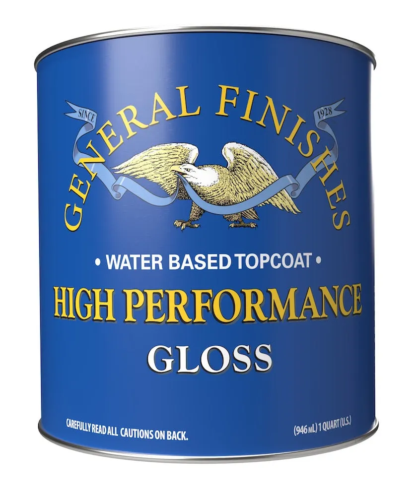 General Finishes Water Based Clear High Performance Poly Top Coat