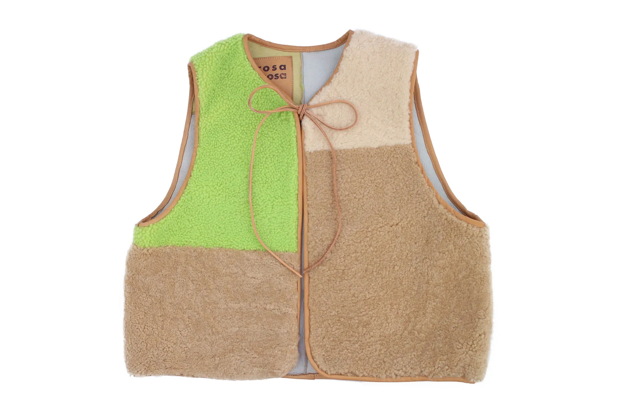 Gilet Vest PATCHWORK   Neon