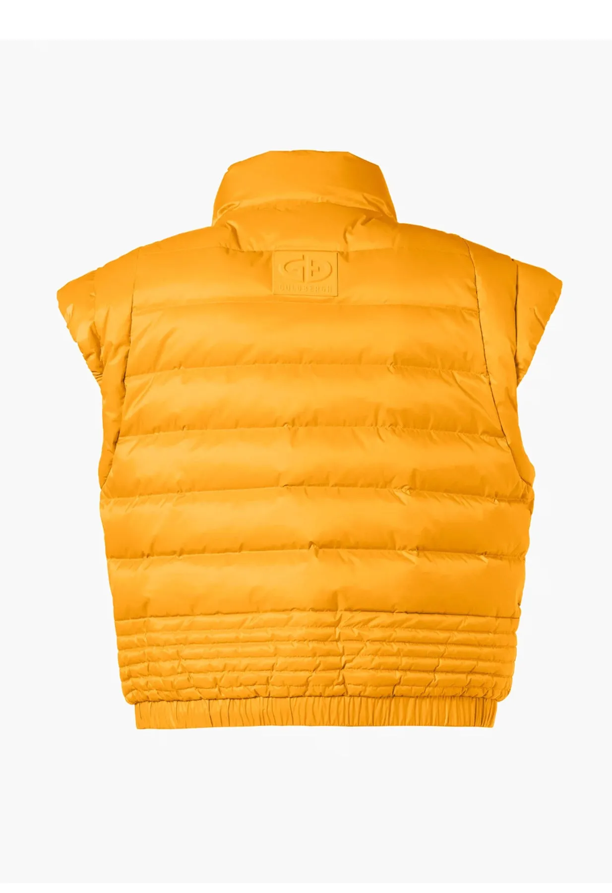 Goldbergh Roxie Downfilled Bodywarmer/Gilet in Papaya