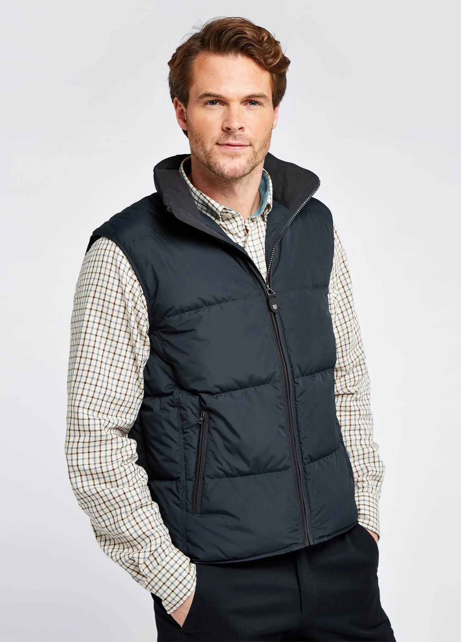 Graystown Down Gilet - Navy