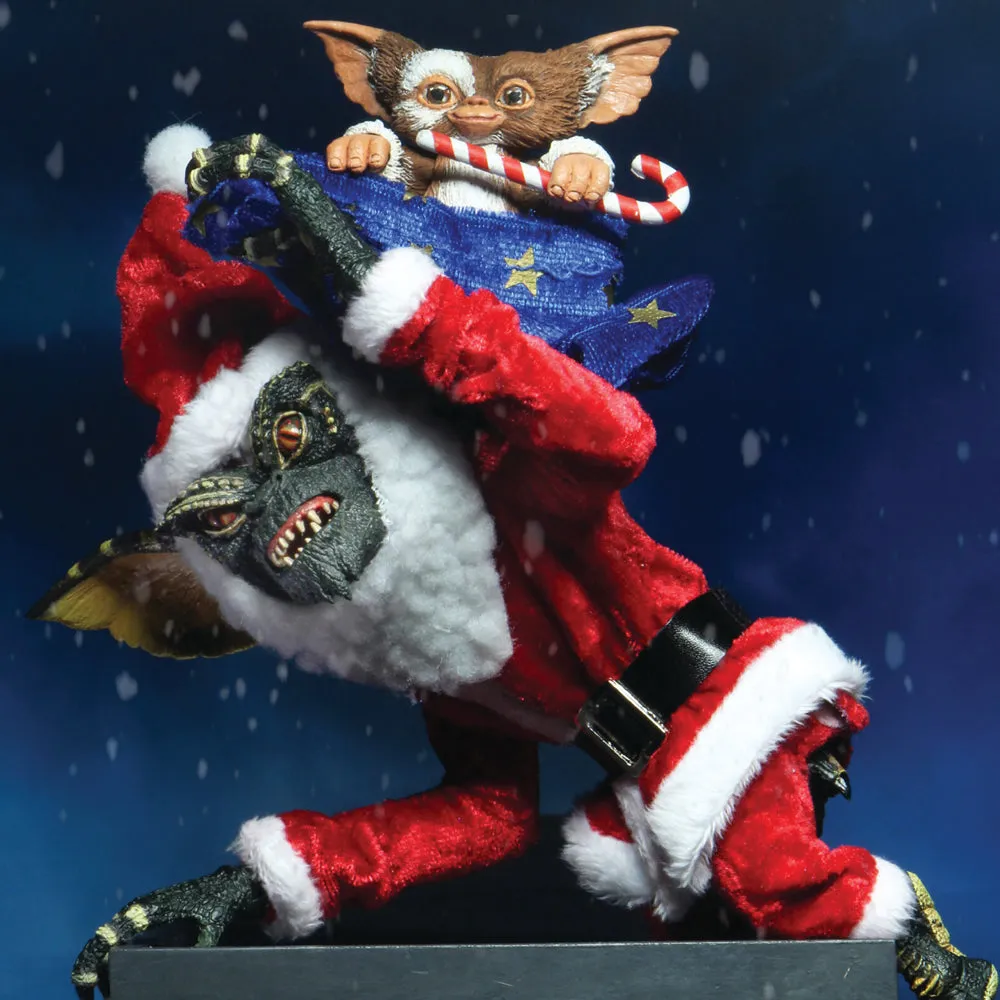 Gremlins 7" Scale Action Figure Santa Stripe & Gizmo