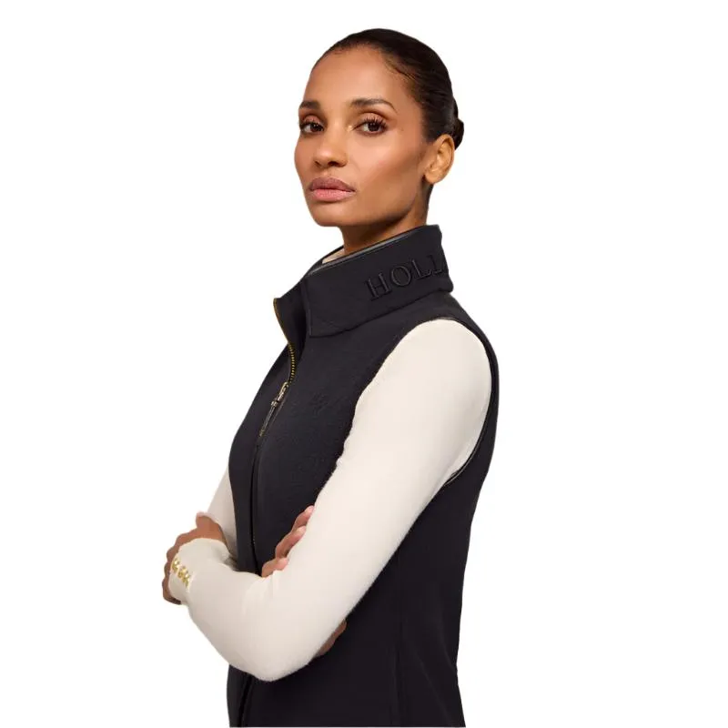 Holland Cooper Country Ladies Fleece Gilet - Black