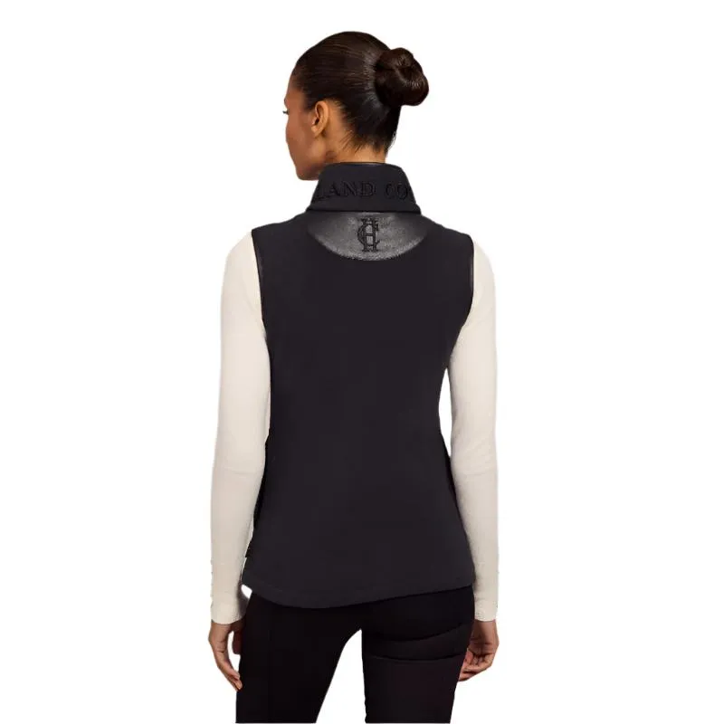 Holland Cooper Country Ladies Fleece Gilet - Black