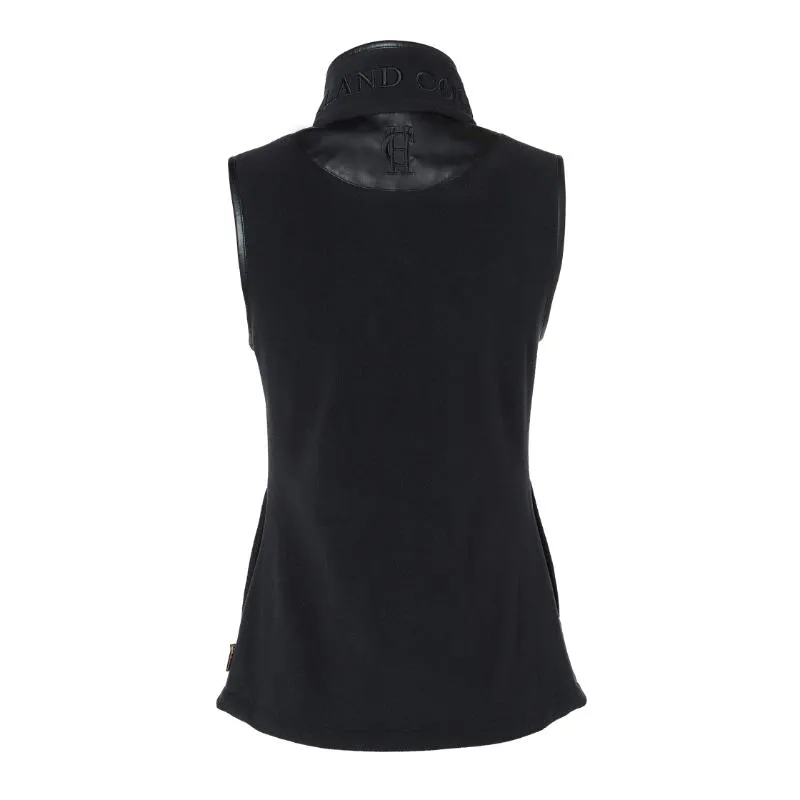 Holland Cooper Country Ladies Fleece Gilet - Black