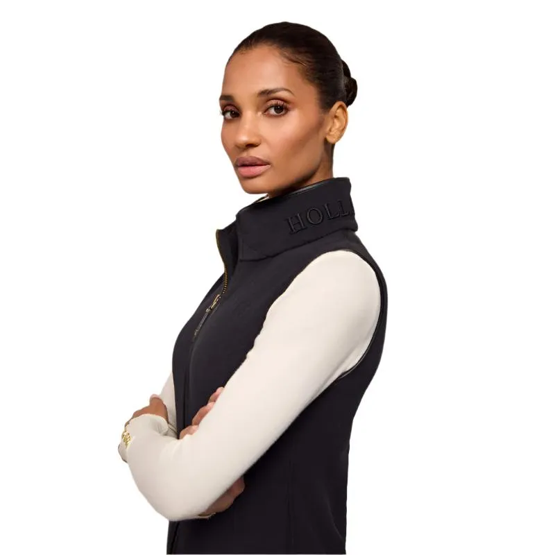 Holland Cooper Country Ladies Fleece Gilet - Black