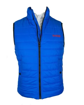 Hugo Boss Gilet Slim Fit Bright Blue Padded Bodywarmer EU 52 - L FINAL SALE