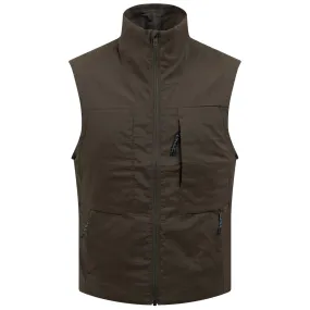 Insulated Hiking Vest Carob Brown - W22