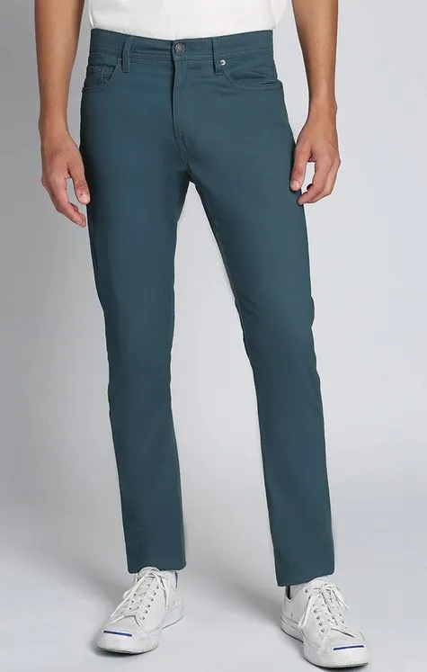 Jachs NY Straight Fit Stretch Twill 5-Pocket Pant