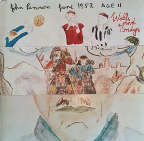 John Lennon - Walls And Bridges (LP, Album, Jac) (VG)